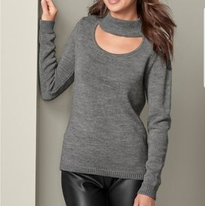 SOLD Cut Out Detail Sweater NWOT